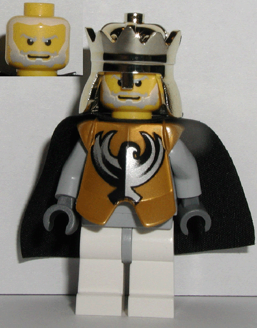 lego 2006 mini figurine cas295 King Jayko  