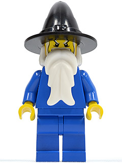 lego 2006 mini figurine cas306 Black Wizard