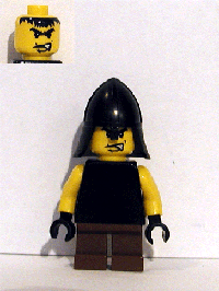 lego 2006 mini figurine cas307 Blacksmith Short Legs 