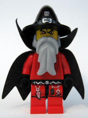 lego 2007 mini figurine cas326 Evil Wizard