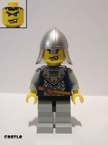 lego 2007 mini figurine cas338 Crown Knight Scale Mail