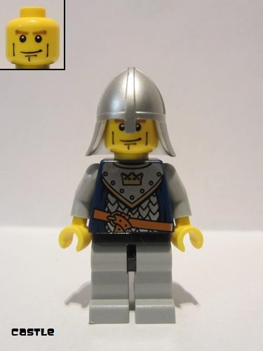 lego 2007 mini figurine cas339 Crown Knight Scale Mail