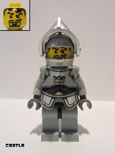 lego 2007 mini figurine cas350 Crown Knight Plain