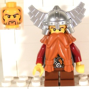 lego 2008 mini figurine cas357 Dwarf