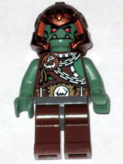 lego 2008 mini figurine cas400 Troll Warrior 8 Orc 