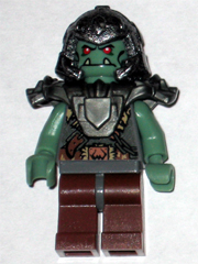 lego 2008 mini figurine cas401 Troll Warrior 9 Orc 