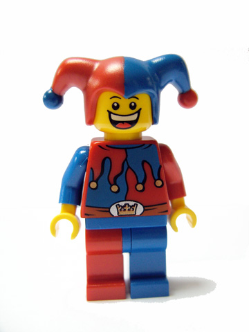 lego 2008 mini figurine cas403 Jester  