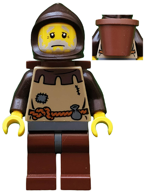 lego 2009 mini figurine cas409 Peasant