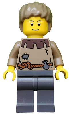 lego 2009 mini figurine cas410 Peasant