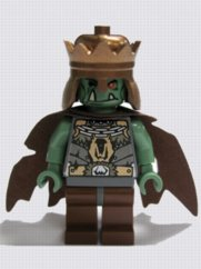 lego 2009 mini figurine cas420a Troll King