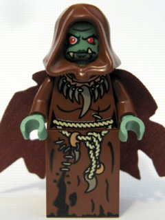 lego 2009 mini figurine cas421 Troll Queen Sorceress 