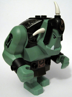 lego 2009 mini figurine cas424 Troll