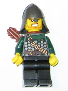 lego 2010 mini figurine cas457 Dragon Knight Scale Mail