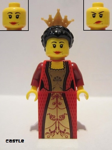 lego 2010 mini figurine cas469 Queen