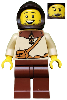 lego 2011 mini figurine cas491 Peasant