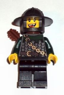 lego 2011 mini figurine cas494 Dragon Knight Scale Mail