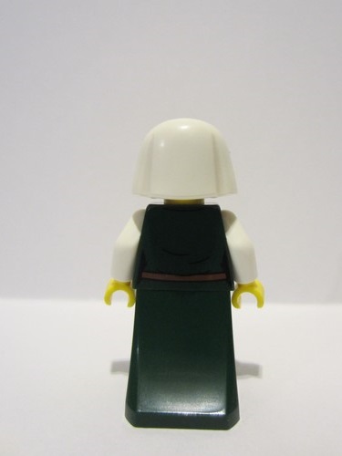 lego 2022 mini figurine cas570 Peasant Lady White Headdress 