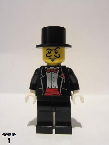 lego 2010 mini figurine col009 Magician  