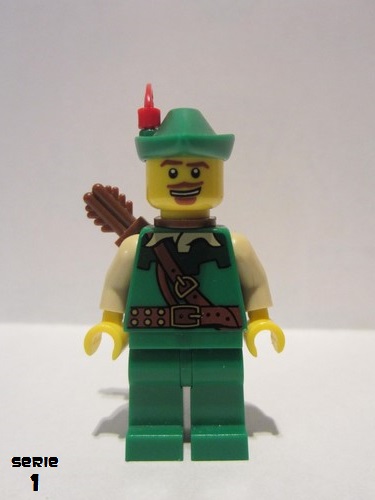 lego 2010 mini figurine col014 Forestman  
