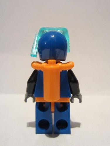 lego 2010 mini figurine col015 Deep Sea Diver . .