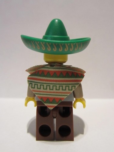 lego 2010 mini figurine col017 Mariachi / Maraca Man . .