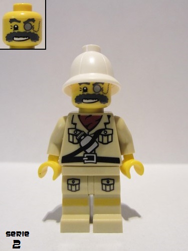 lego 2010 mini figurine col023 Explorer  