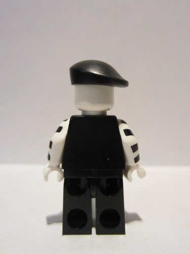 lego 2010 mini figurine col025 Mime . .