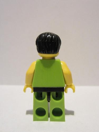 lego 2010 mini figurine col026 Weightlifter . .