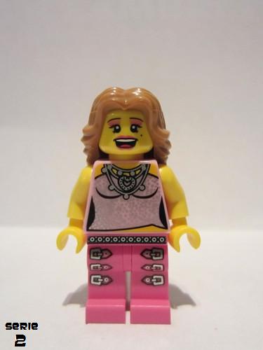 lego 2010 mini figurine col027 Pop Star