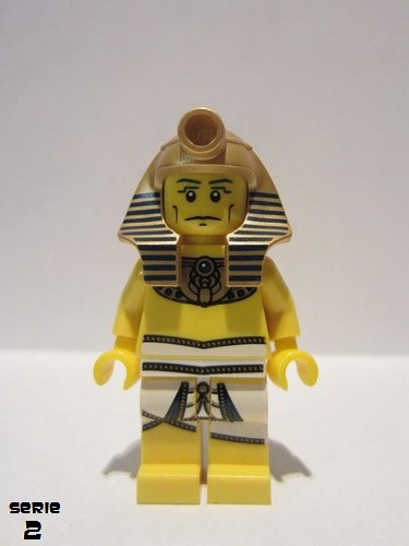 lego 2010 mini figurine col032 Pharaoh