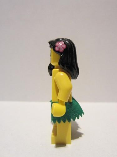 lego 2011 mini figurine col033 Hula Dancer . .