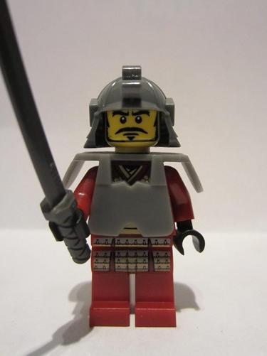 lego 2011 mini figurine col035 Samurai Warrior . .
