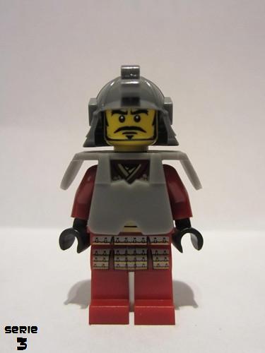 lego 2011 mini figurine col035 Samurai Warrior