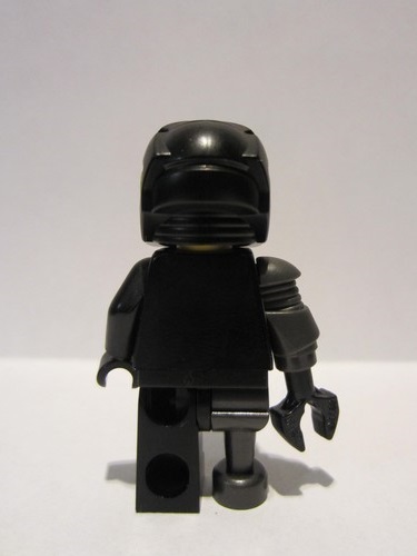 lego 2011 mini figurine col038 Space Villain Pearl Dark Gray Pirate Peg Leg 