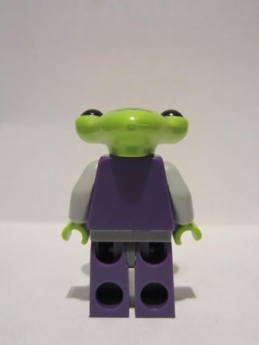 lego 2011 mini figurine col044 Space Alien . .