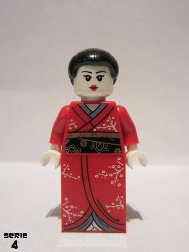 lego 2011 mini figurine col050 Kimono Girl . .