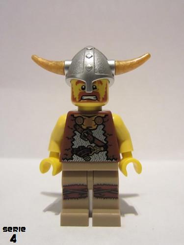 lego 2011 mini figurine col054 Viking . .