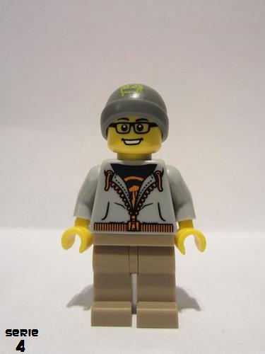 lego 2011 mini figurine col057 Street Skater  