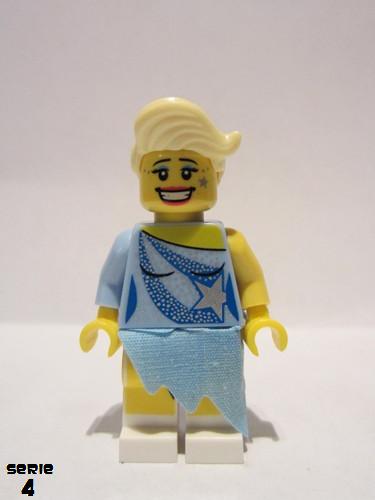 lego 2011 mini figurine col063 Ice Skater  