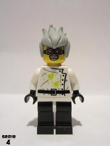 lego 2011 mini figurine col064 Crazy Scientist  