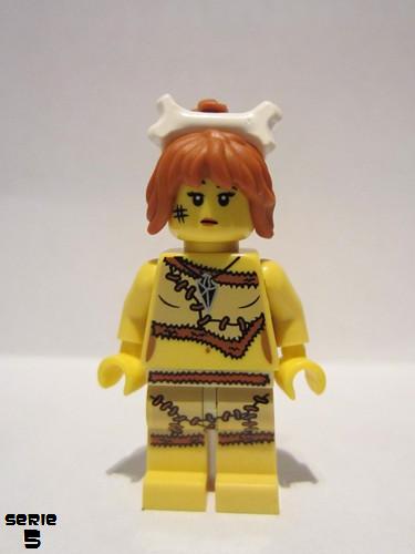 lego 2011 mini figurine col069 Cave Woman