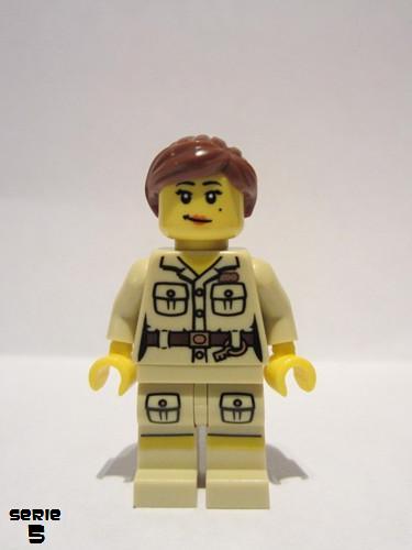 lego 2011 mini figurine col071 Zookeeper  