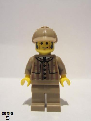 lego 2011 mini figurine col075 Detective