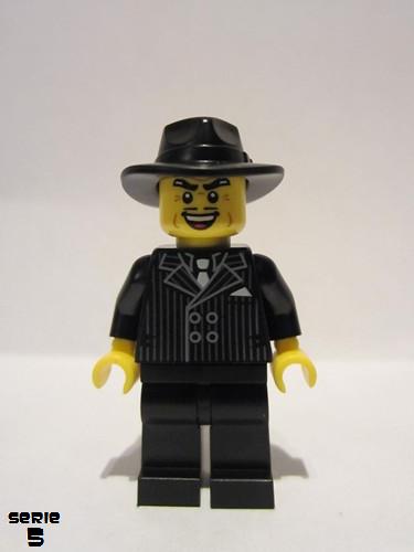 lego 2011 mini figurine col079 Gangster  
