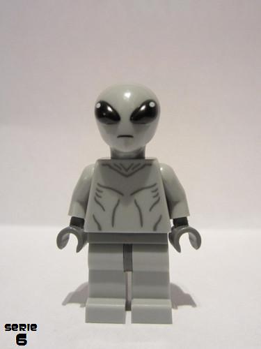 lego 2012 mini figurine col081 Classic Alien