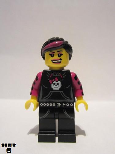 lego 2012 mini figurine col092 Skater Girl