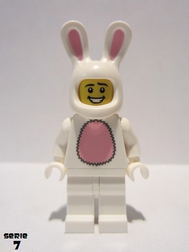 lego 2012 mini figurine col099 Bunny Suit Guy  