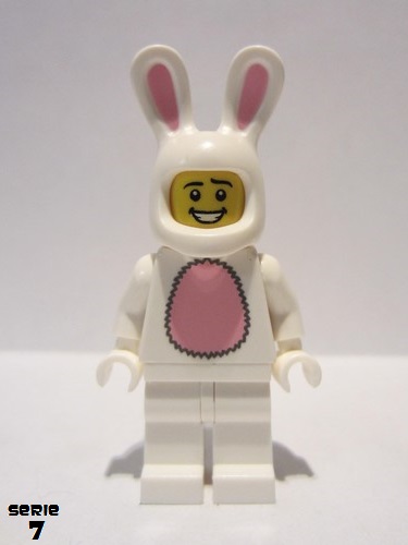 lego 2012 mini figurine col099 Bunny Suit Guy