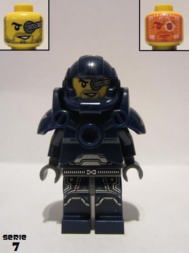 lego 2012 mini figurine col104 Galaxy Patrol  