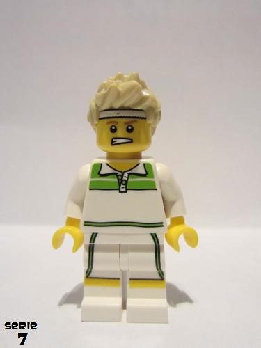 lego 2012 mini figurine col105 Tennis Ace  